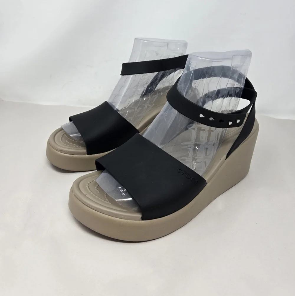 CROCS summer wedges travel